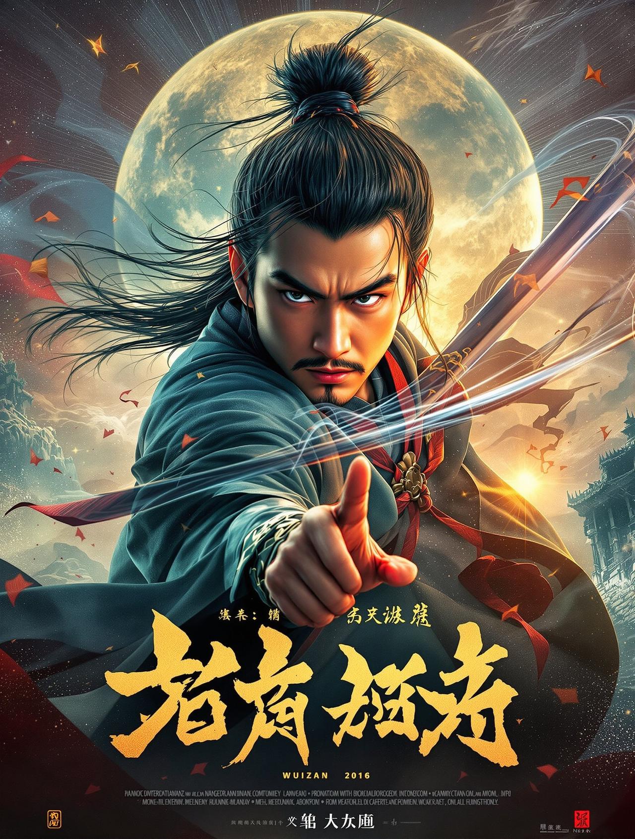 汤姆影视作品《笑闹江湖》海报