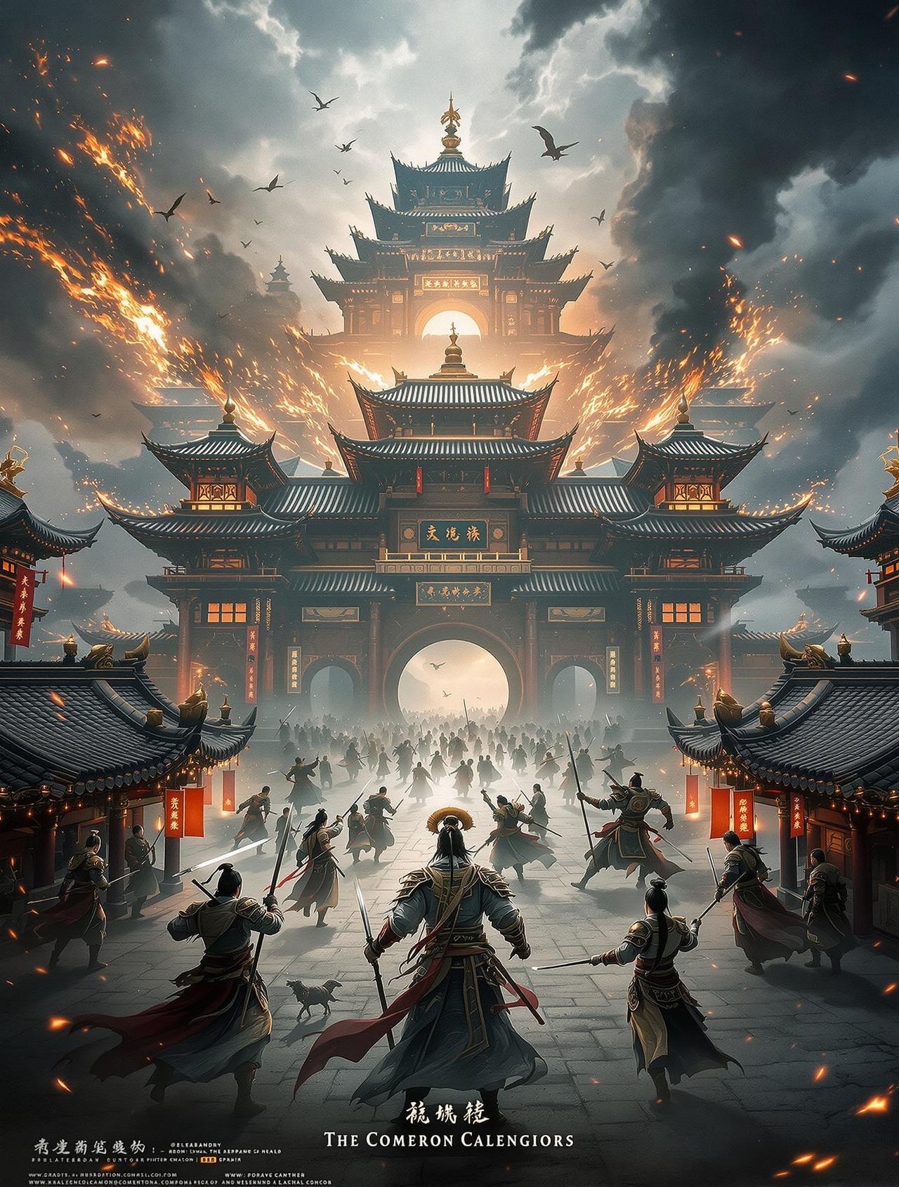 汤姆影视作品《长安十二时辰》海报